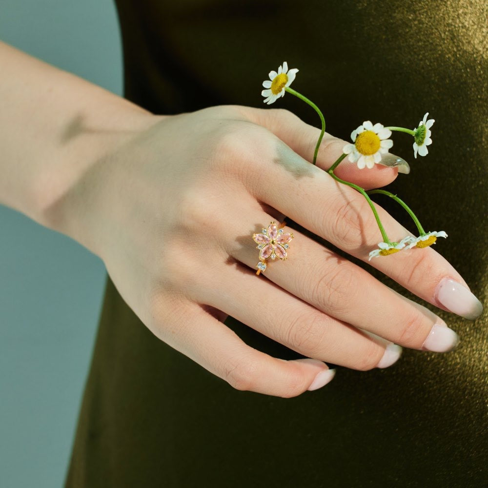 Dalhia Pink Ring