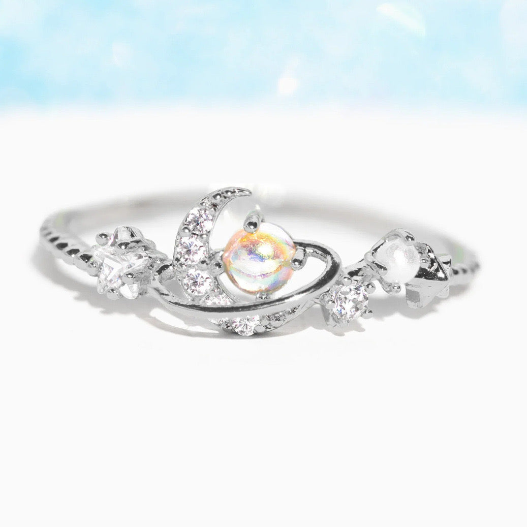 Across the Universe Silver Ring
