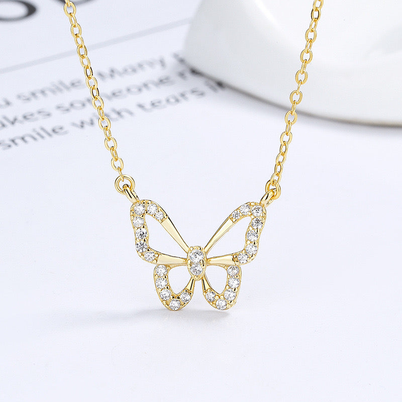 Delicate Butterfly Necklace