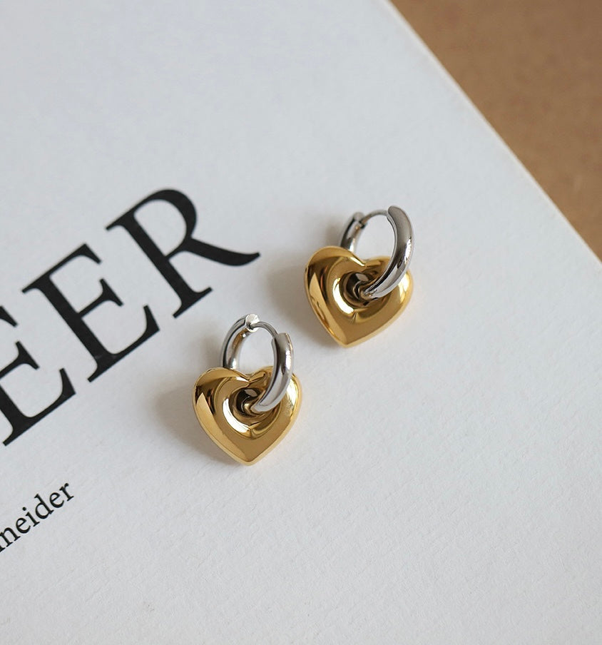Gilded Shine Hoops