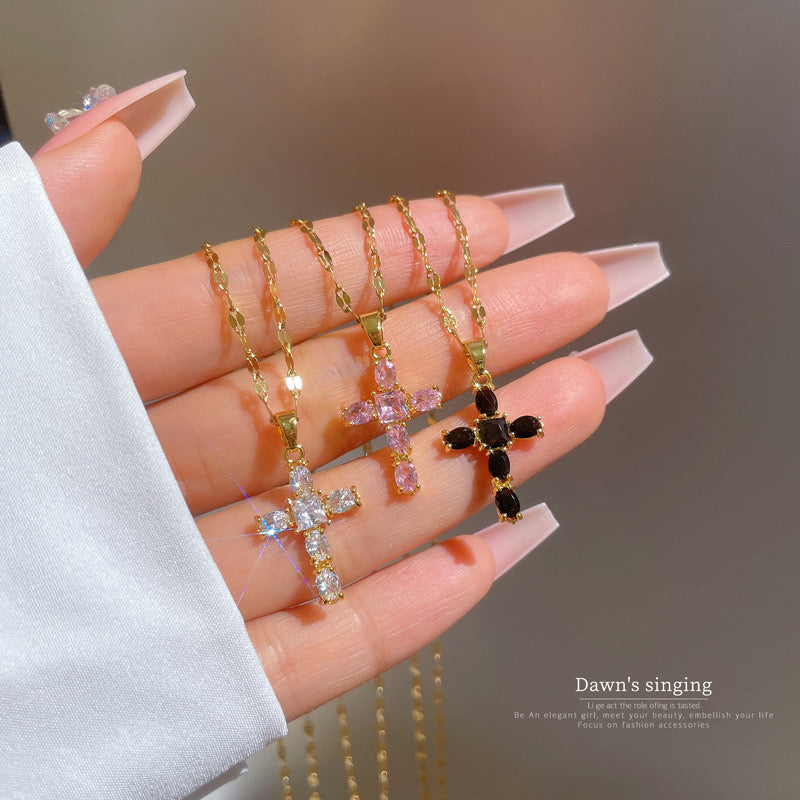 Divine Cross Necklace
