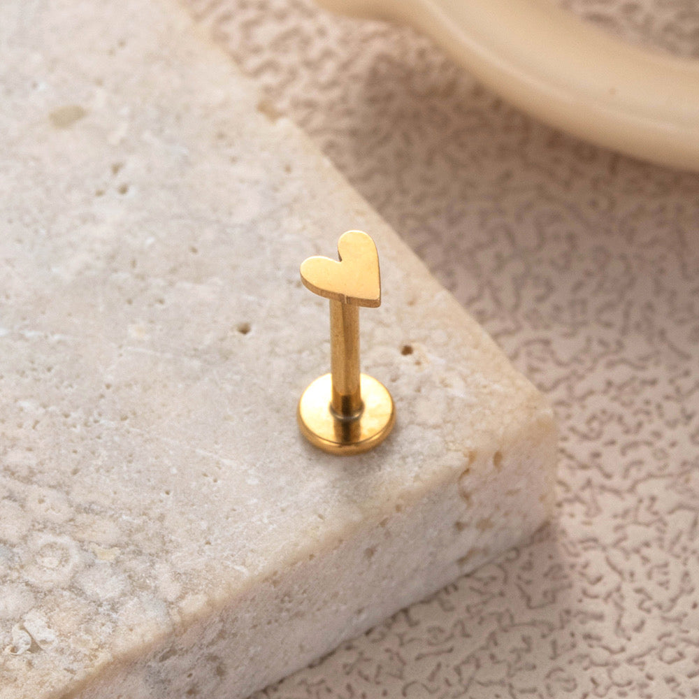 Simple Heart Labret