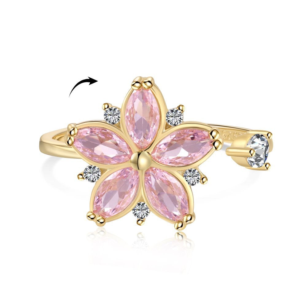 Dalhia Pink Ring