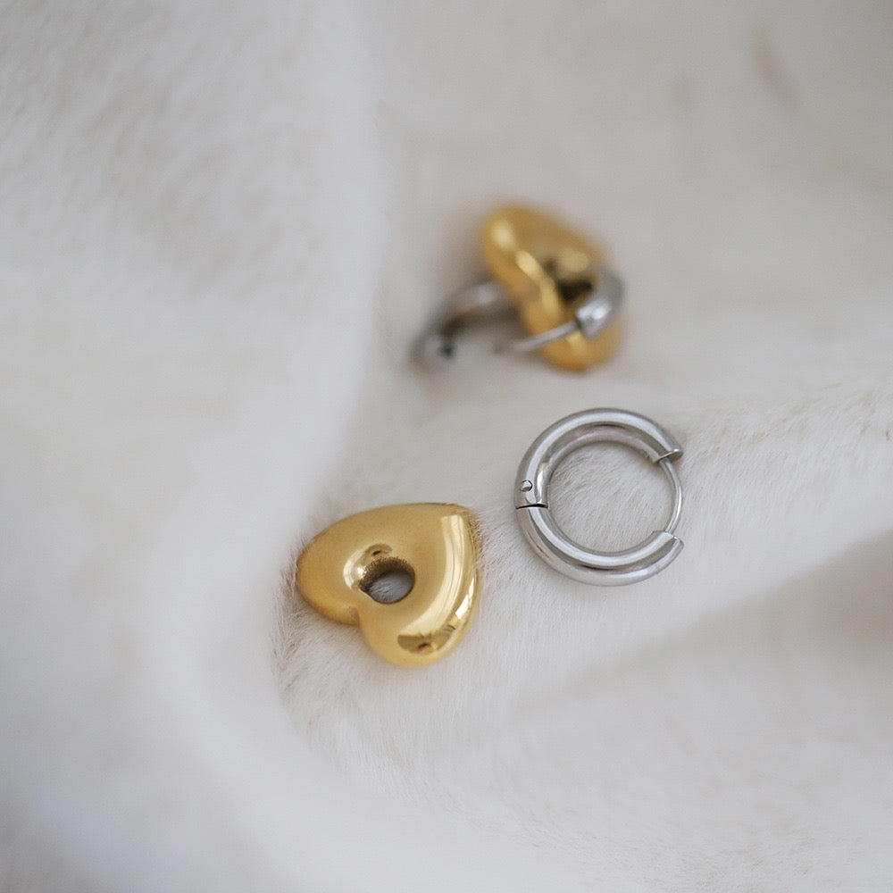 Gilded Shine Hoops