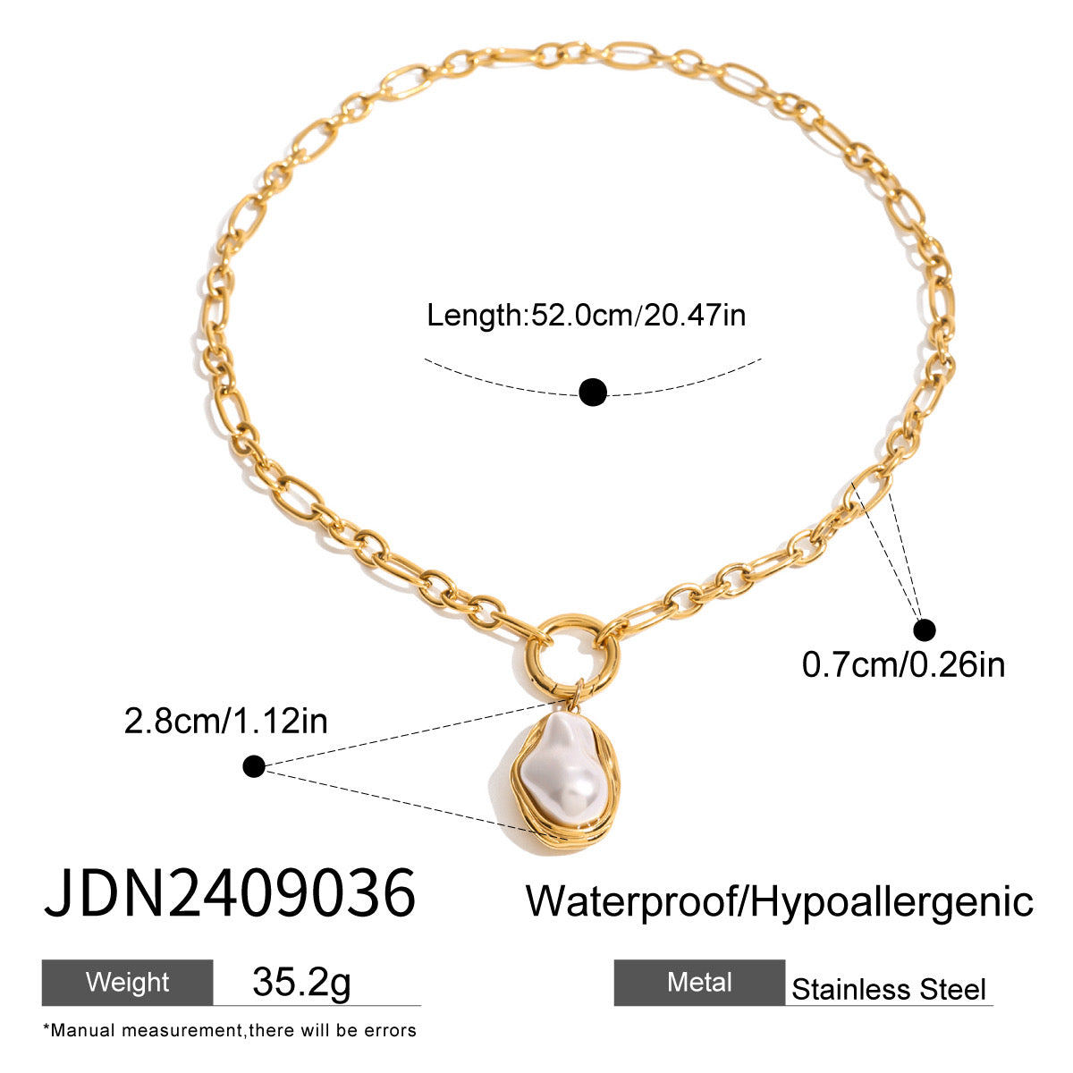Chunky Pearl Necklace