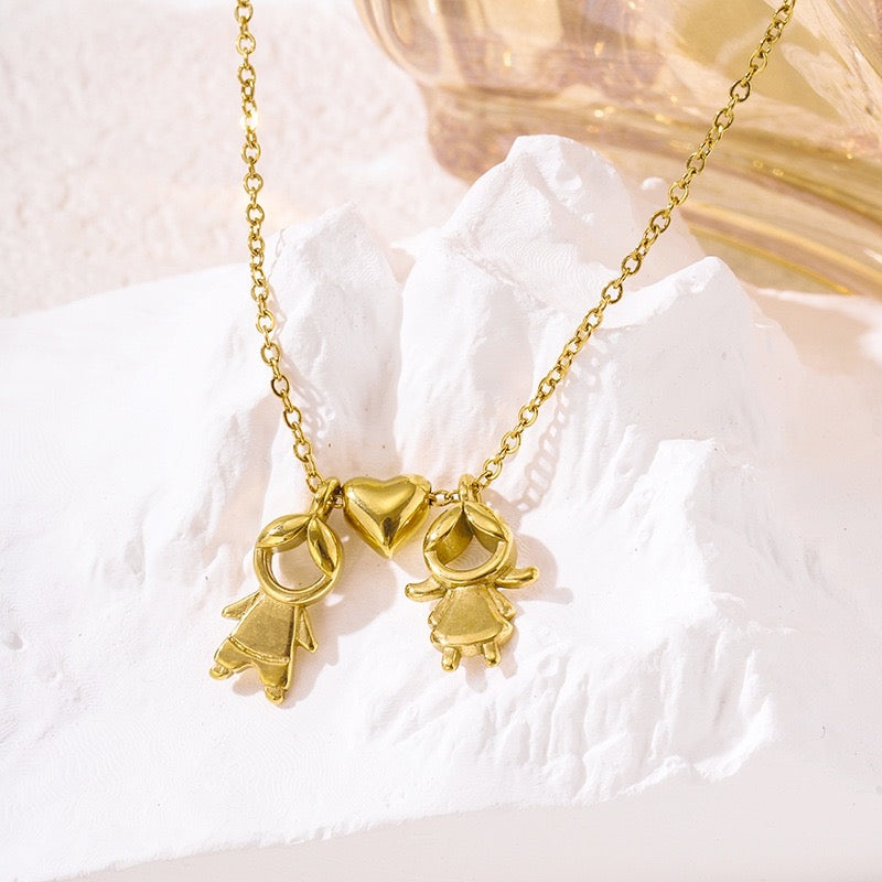 Petit Duo Necklace