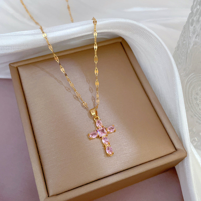Divine Cross Necklace