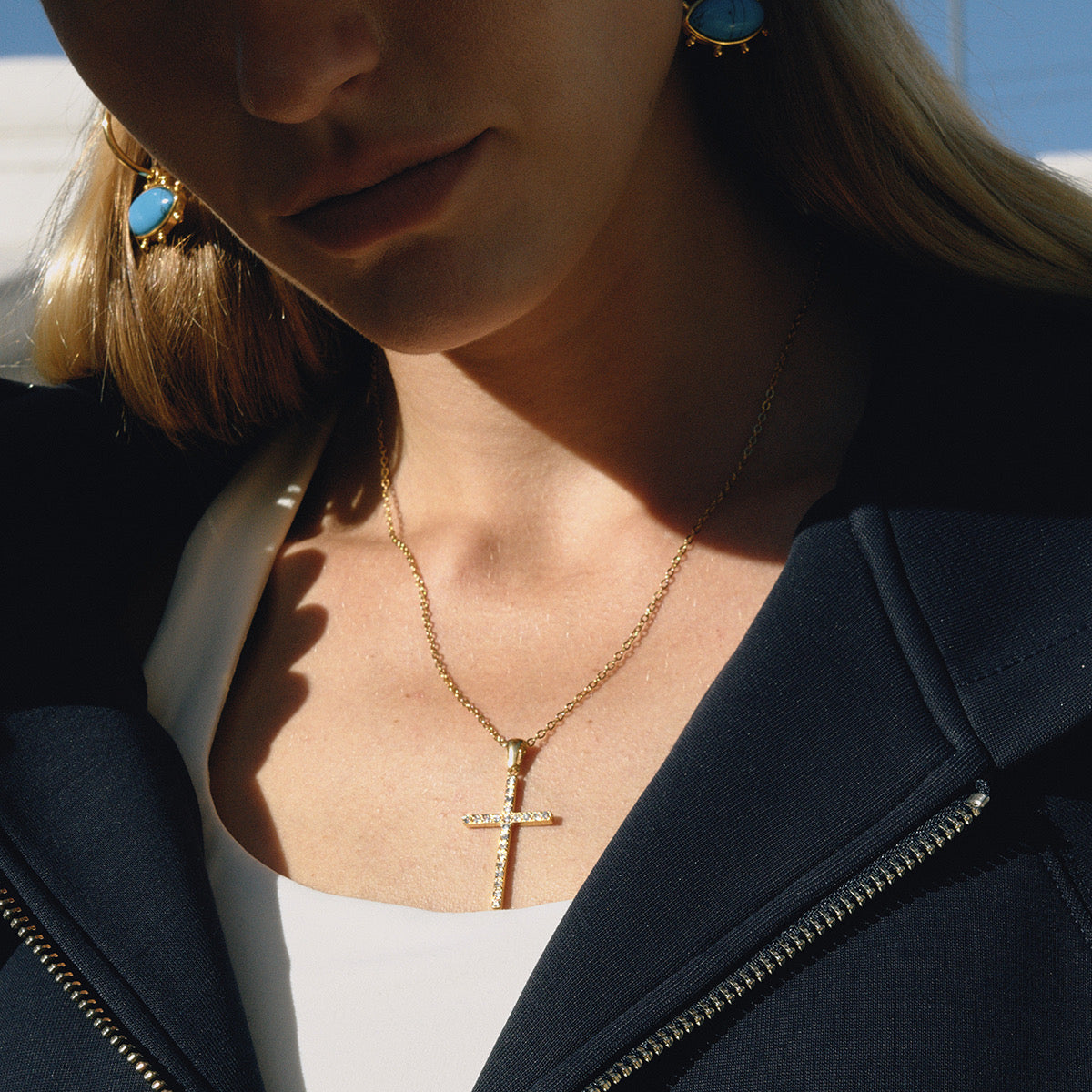 Big Cross Necklace