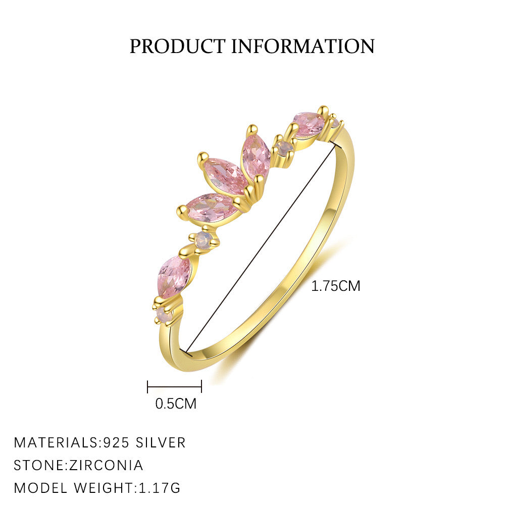 Pinky Crown Ring