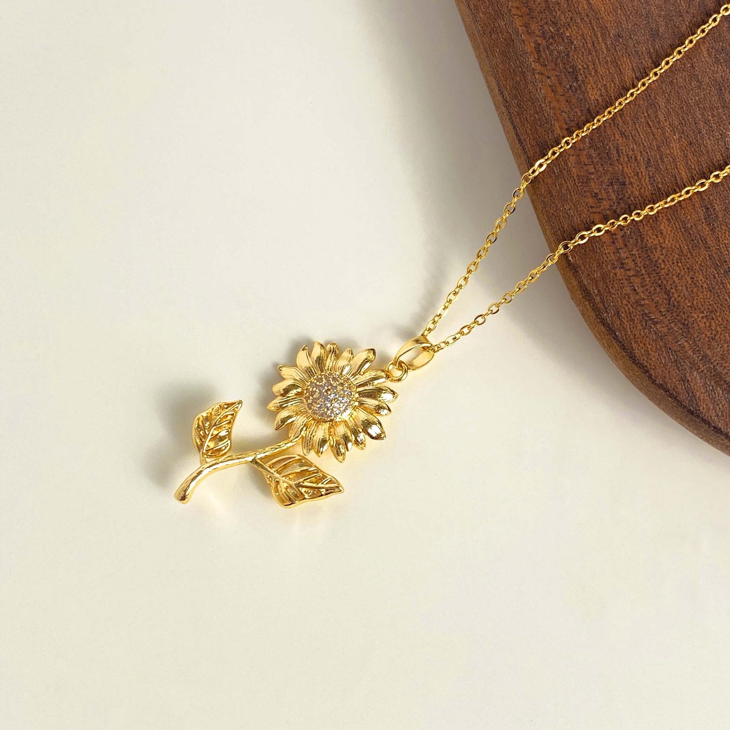 Gale Sunflower Necklace