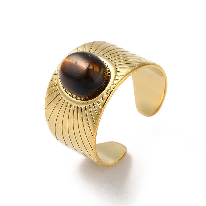 Cat Eye Statement Ring