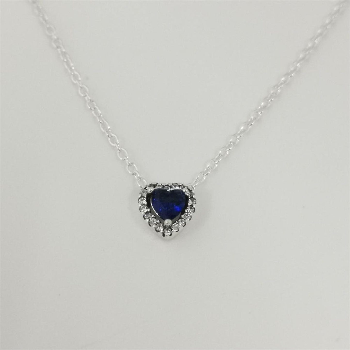 Blue Heart Pandora Necklace