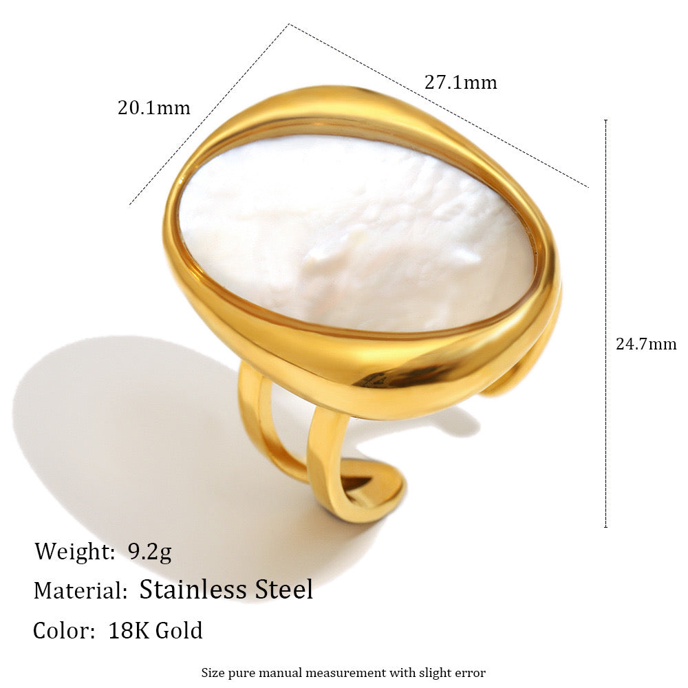 Mother of Pearl Ring