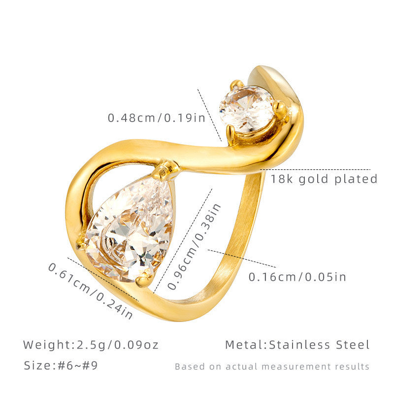 Linear Crystal Ring