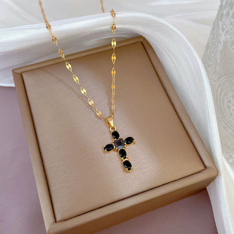 Divine Cross Necklace