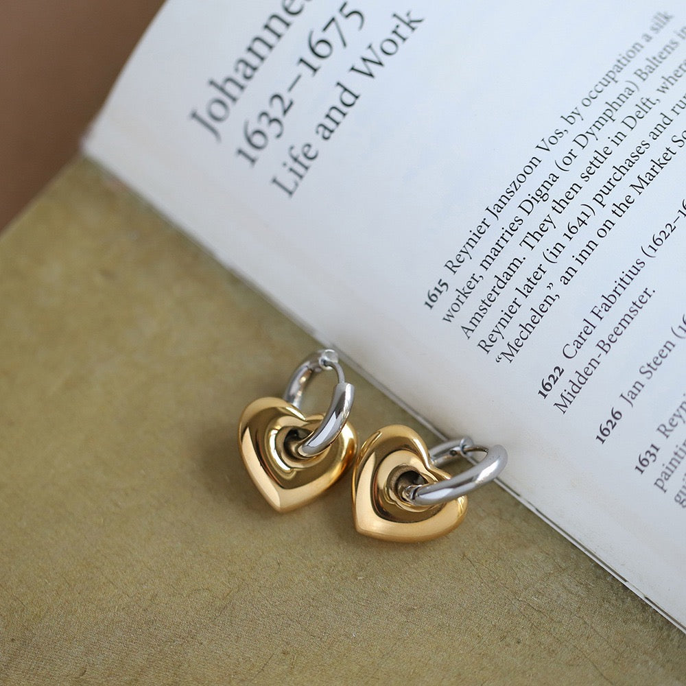 Gilded Shine Hoops