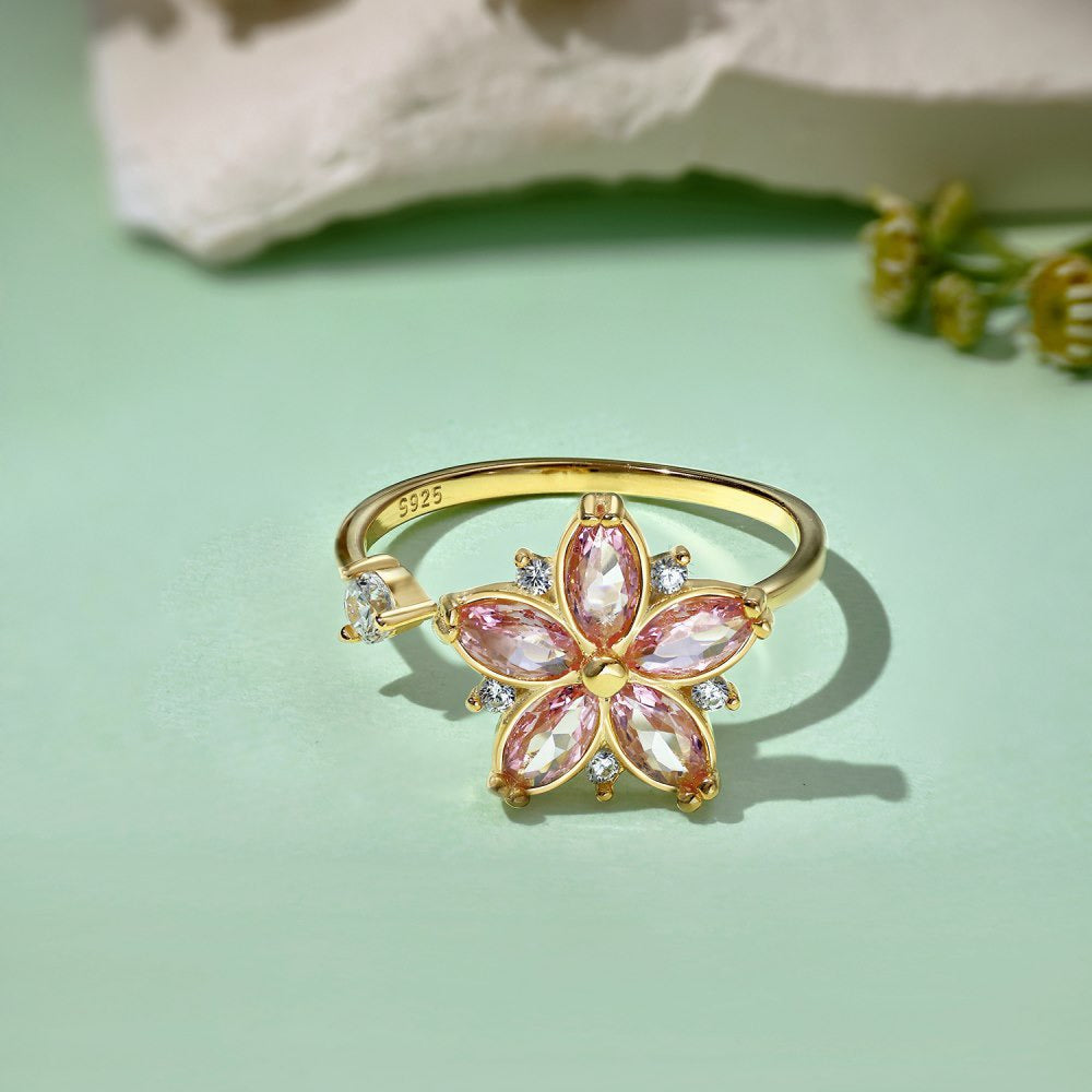 Dalhia Pink Ring