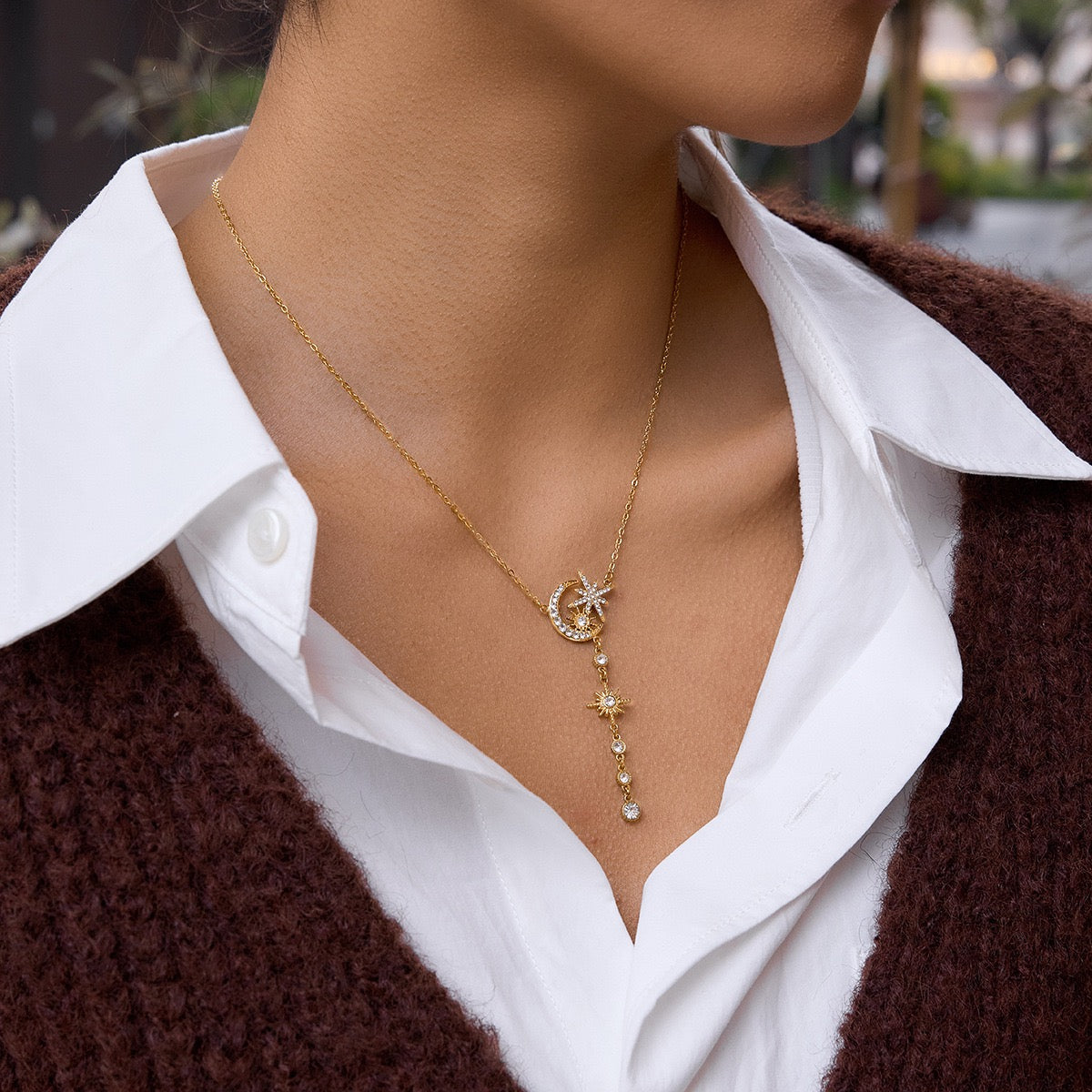 Moonlight Stars Necklace