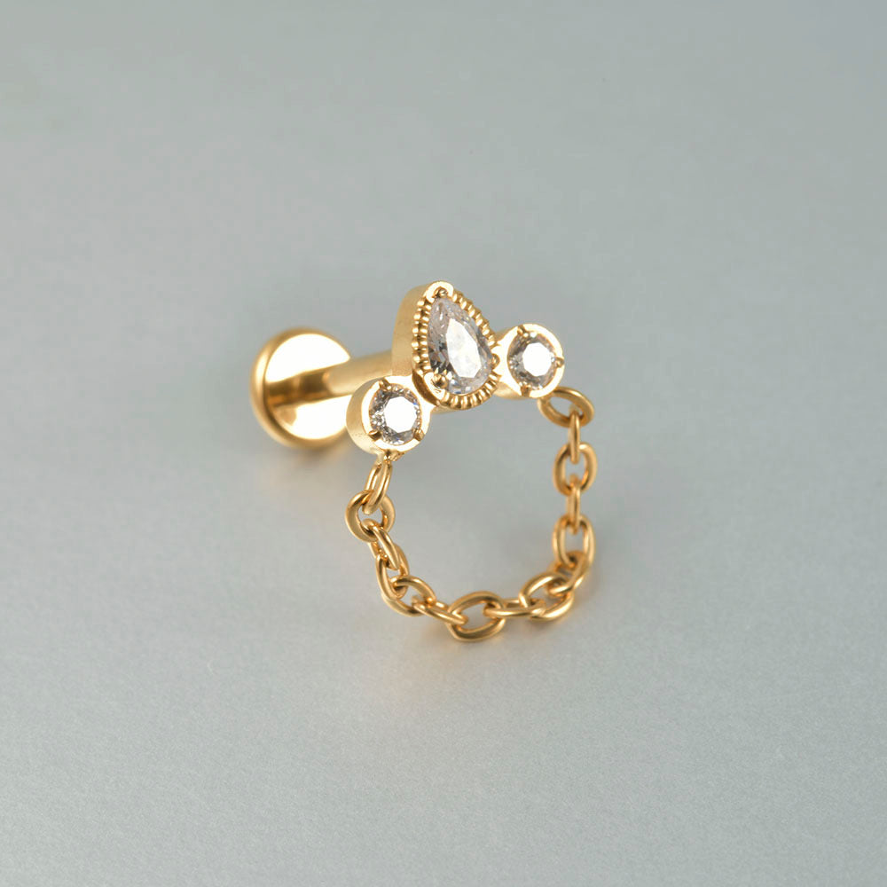 Dangling Marquise Labret