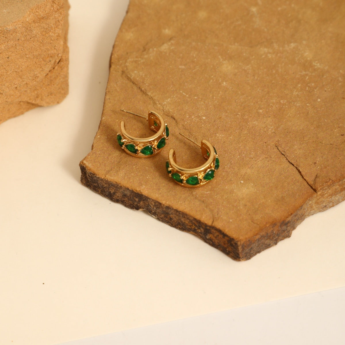 Camellia Hoops