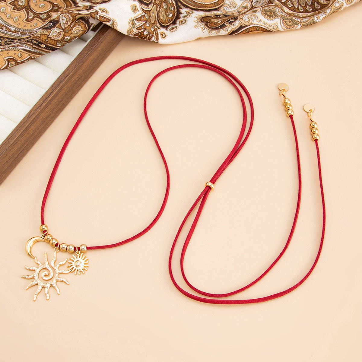 Firenze Red Necklace
