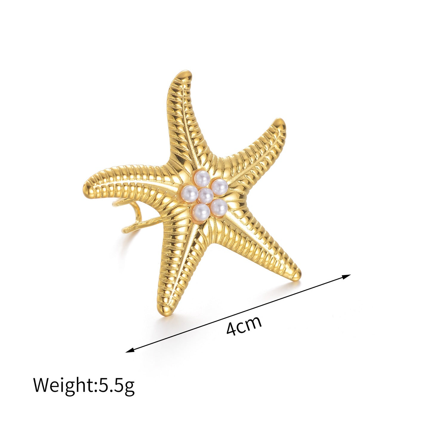 Starfish Ring