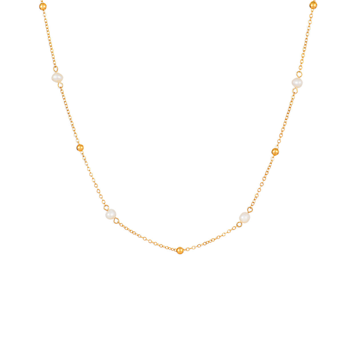 Cosmic Pearl Necklace