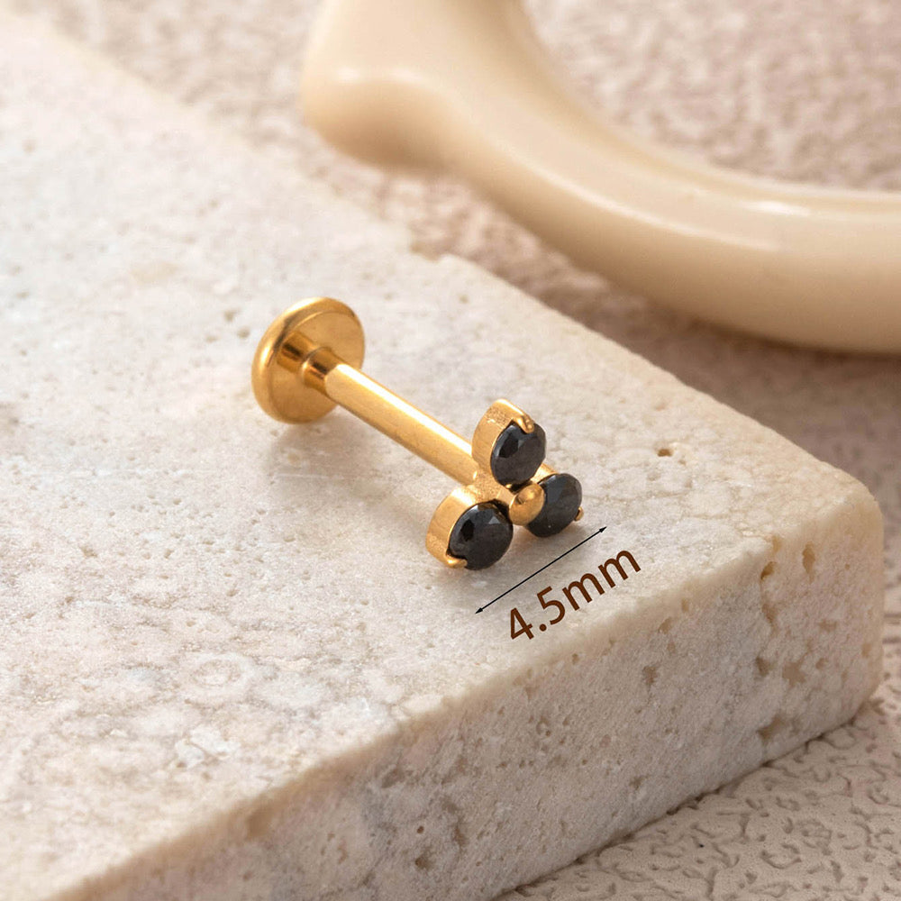 Black Crystals Labret