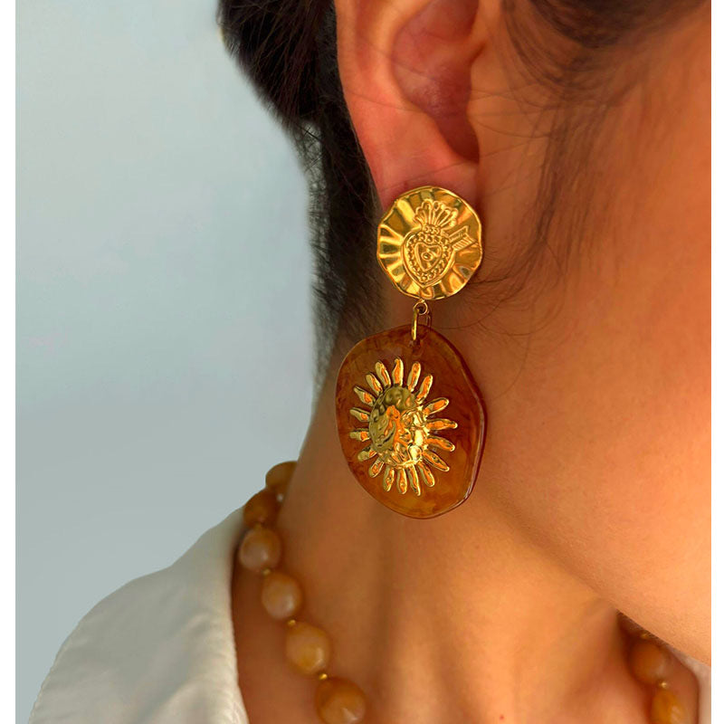 Sun Mirage Earrings
