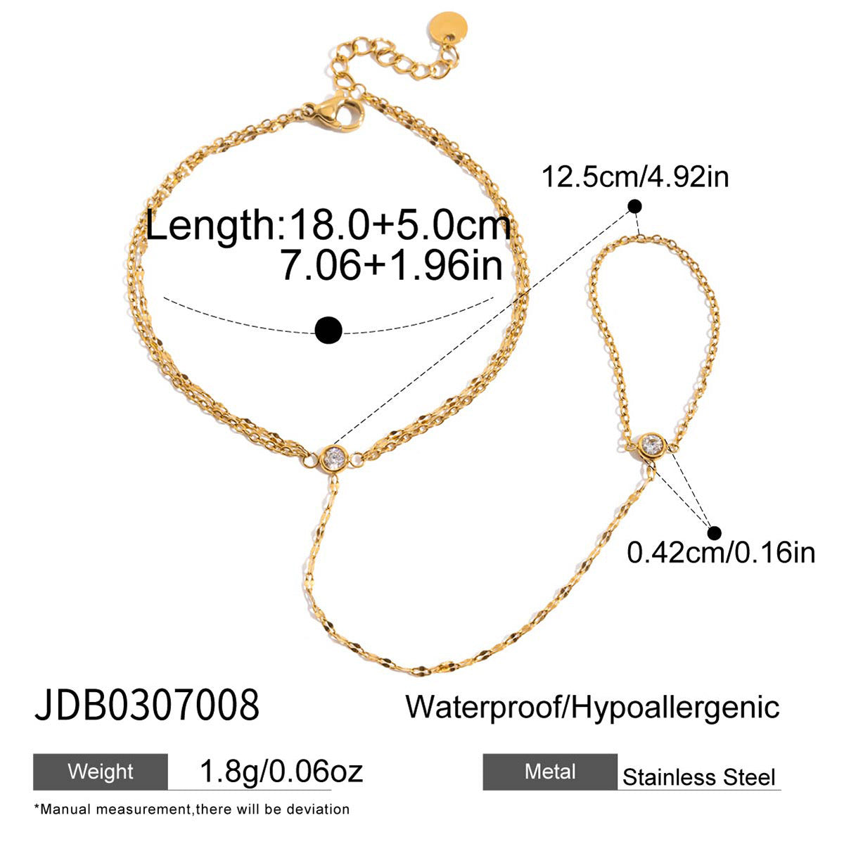 Golden Hand Chain