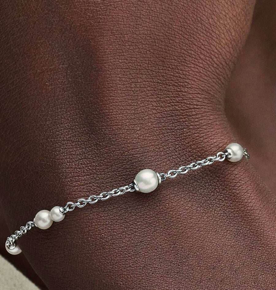 Argent Pearl Pandora Bracelet