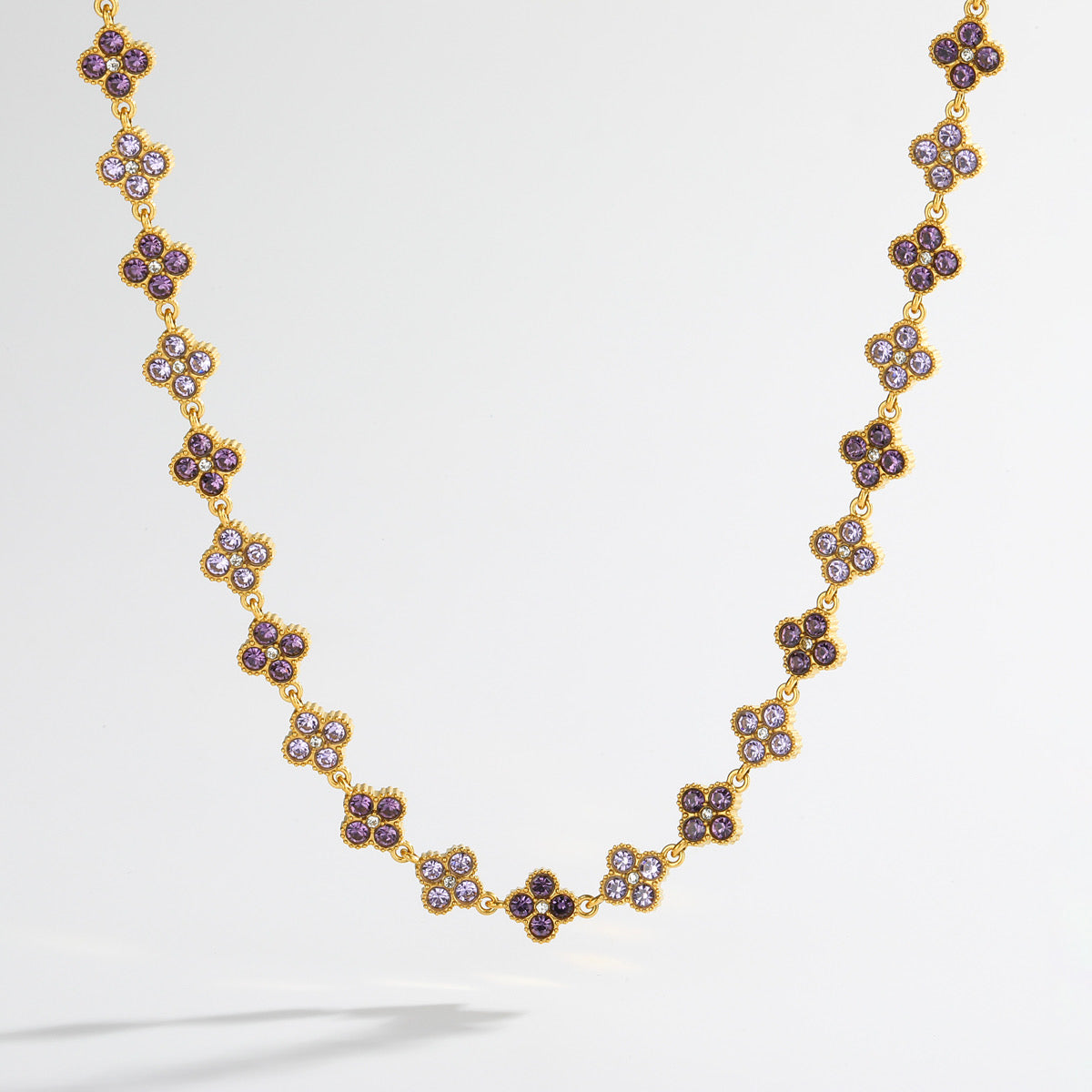Purple Aveline Necklace