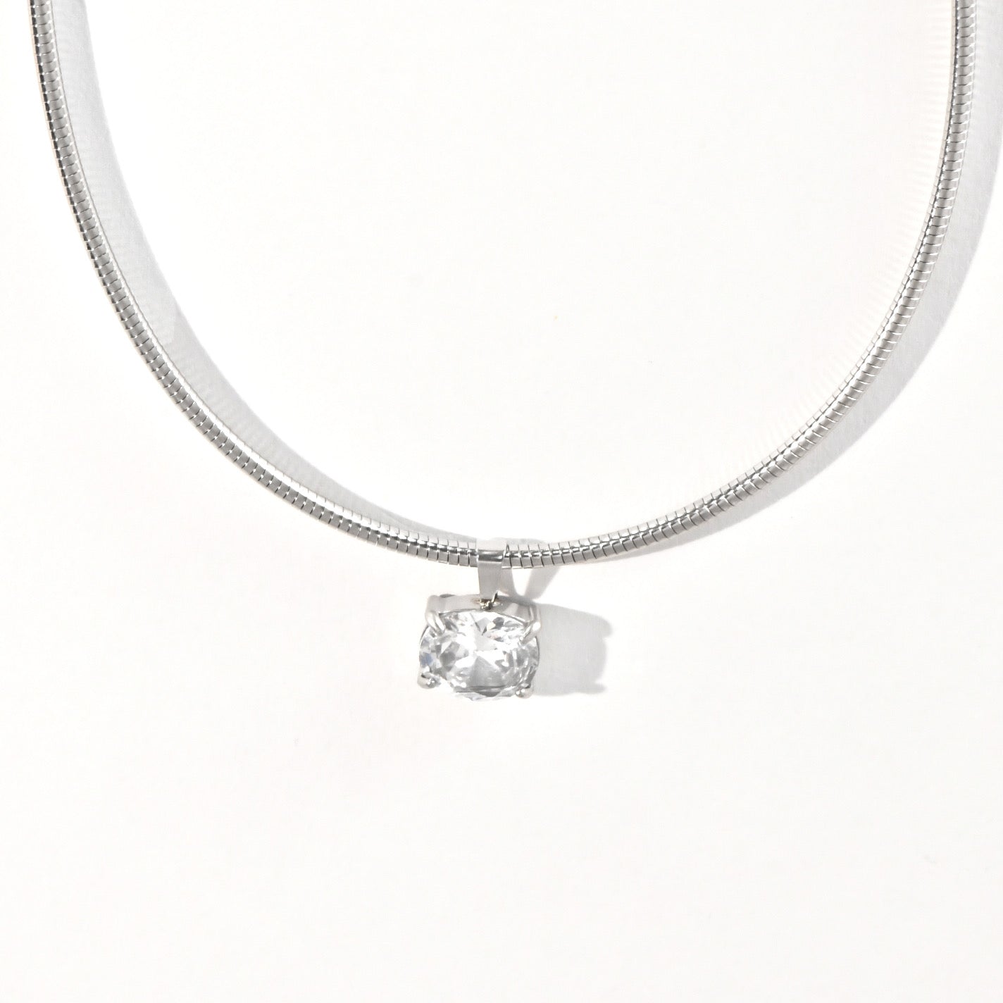 Crystal Statement Choker Necklace