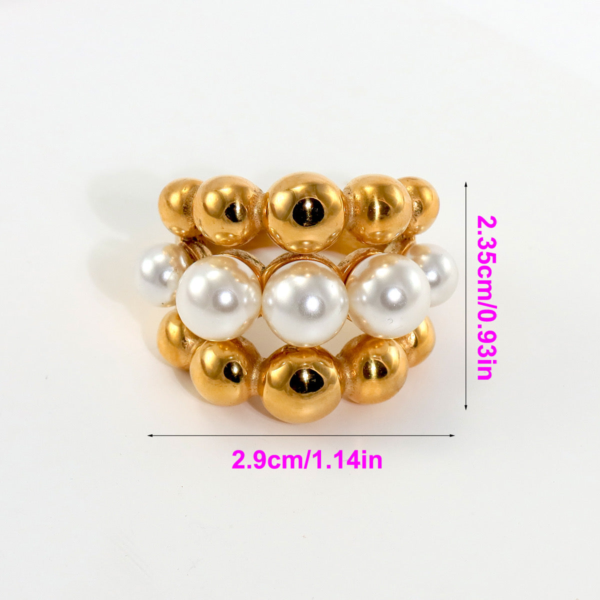 Chunky Pearl Ring