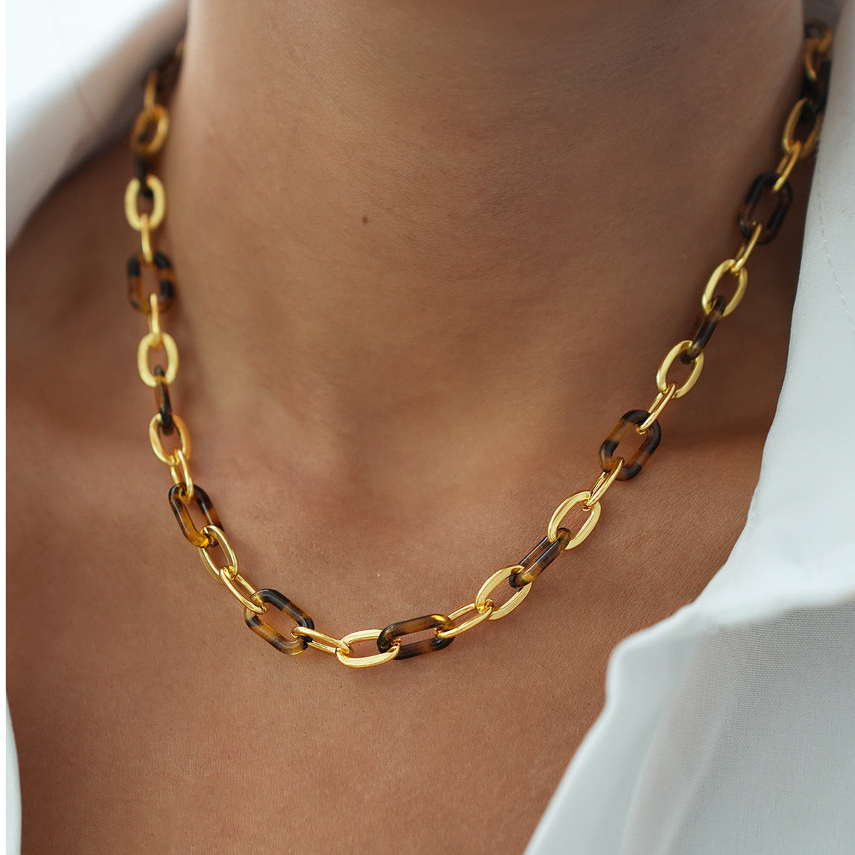 Carey Golden Necklace