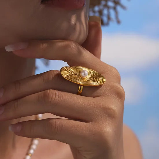 Sea of Gold Ring
