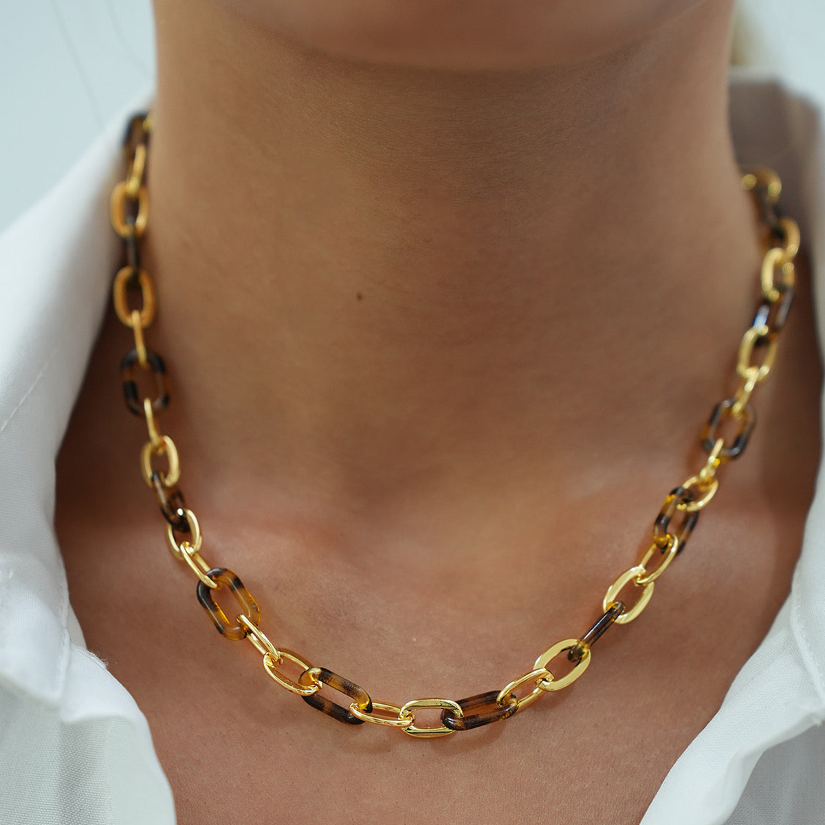 Carey Golden Necklace