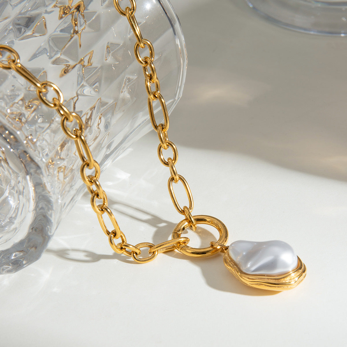 Chunky Pearl Necklace