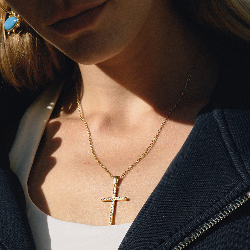 Big Cross Necklace