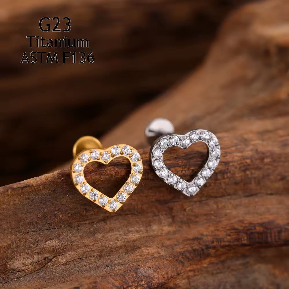Shiny Heart Labret