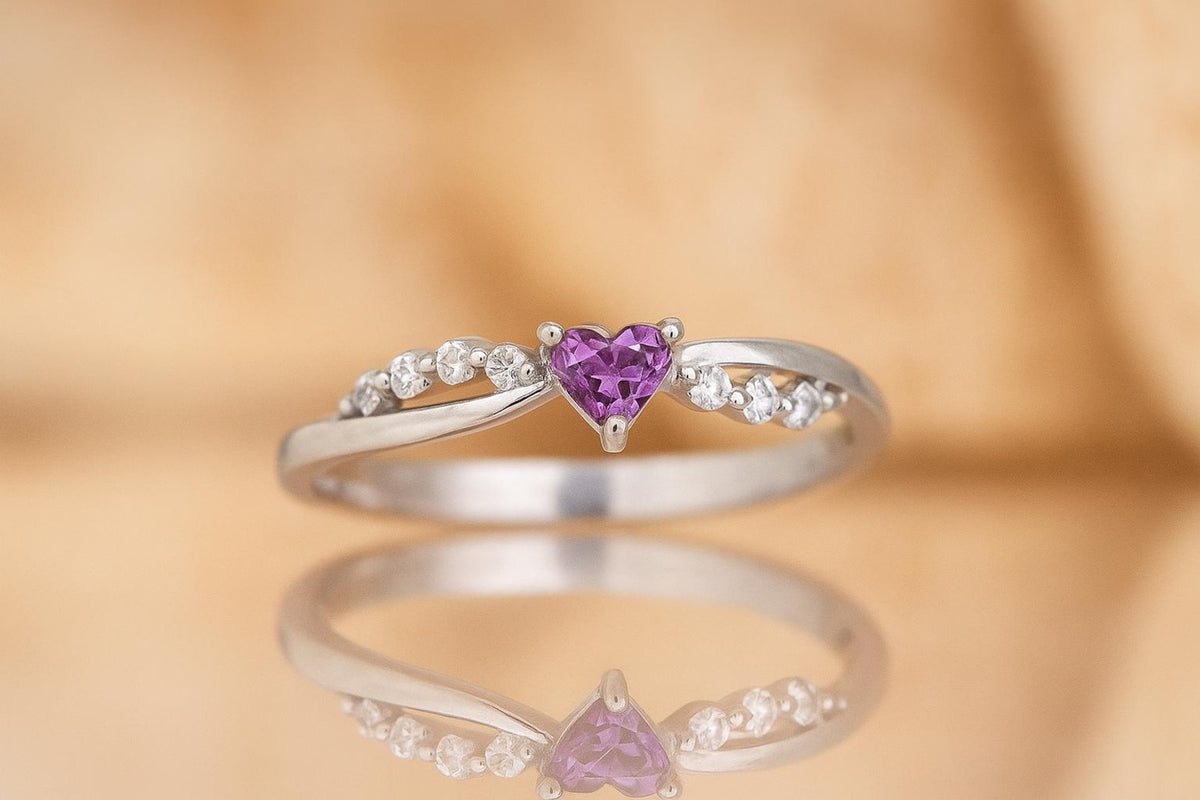 Purple Love Ring