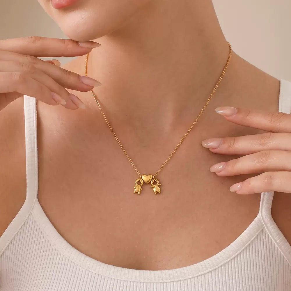 Petit Duo Necklace