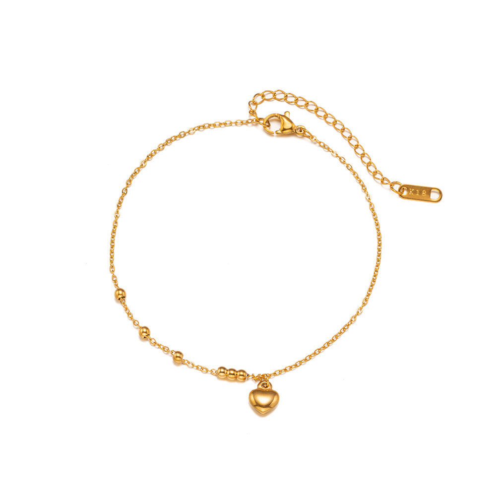 Lovely Heart Anklet