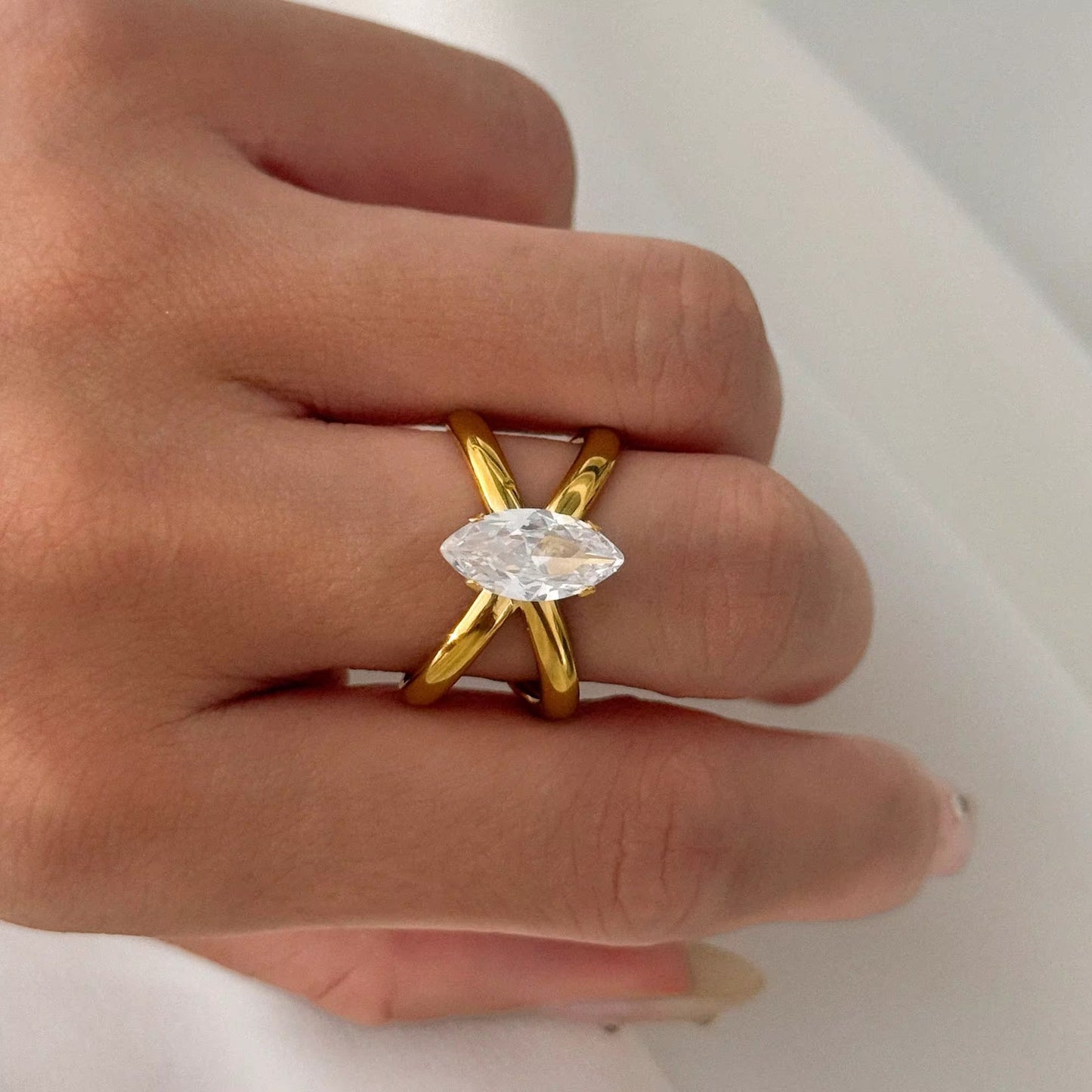 Crystal Nexus Ring