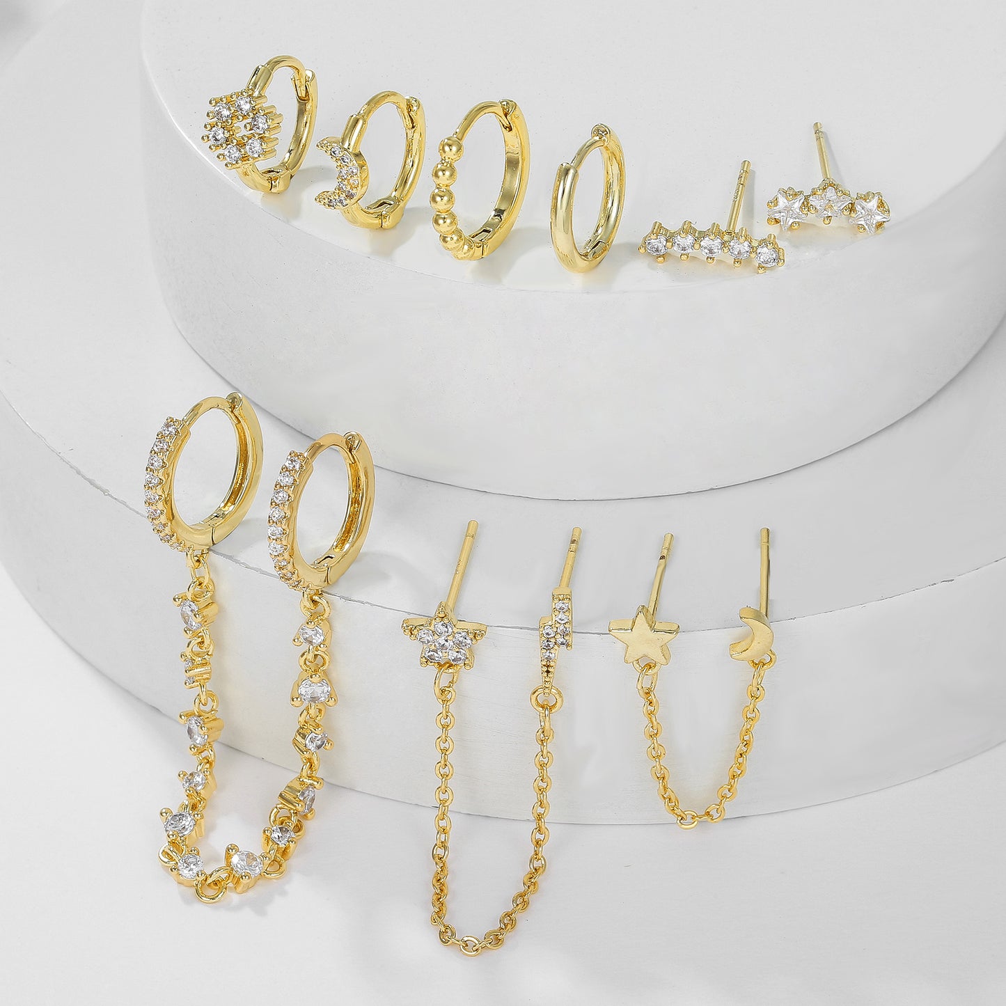 Asteria Full Earrings Set