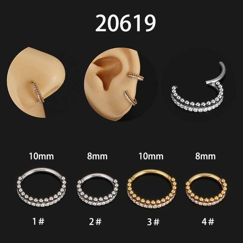 Shiny Dots Clicker Hoop