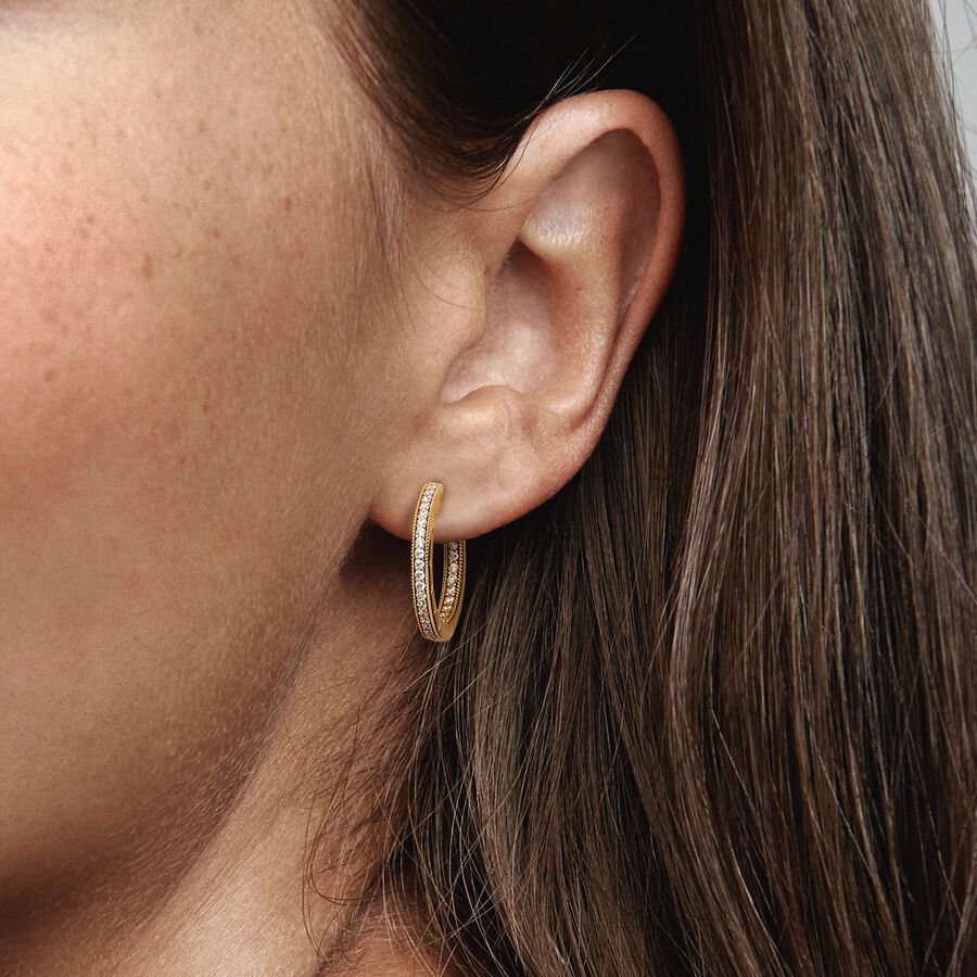 Pandora Signature Hoops