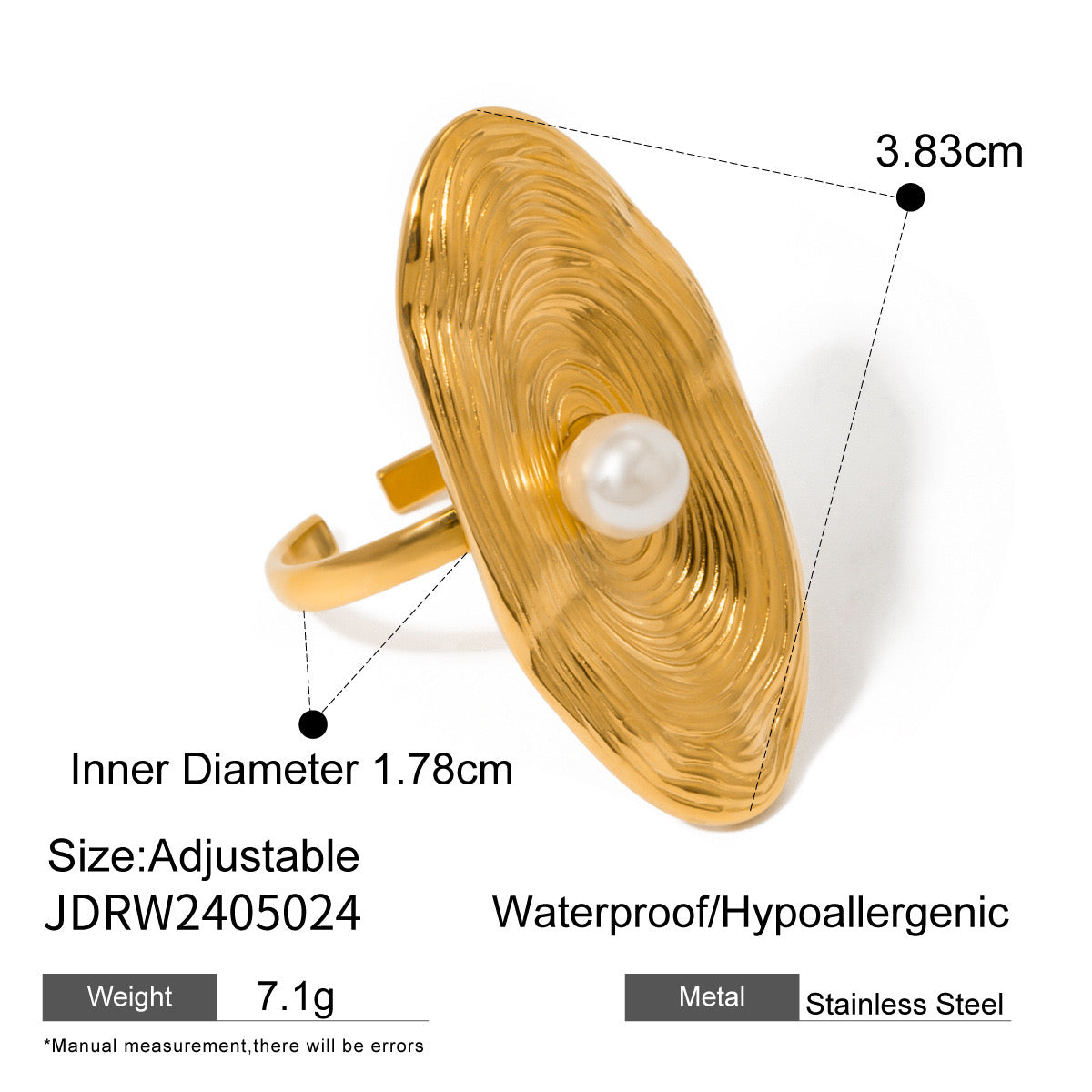 Sea of Gold Ring