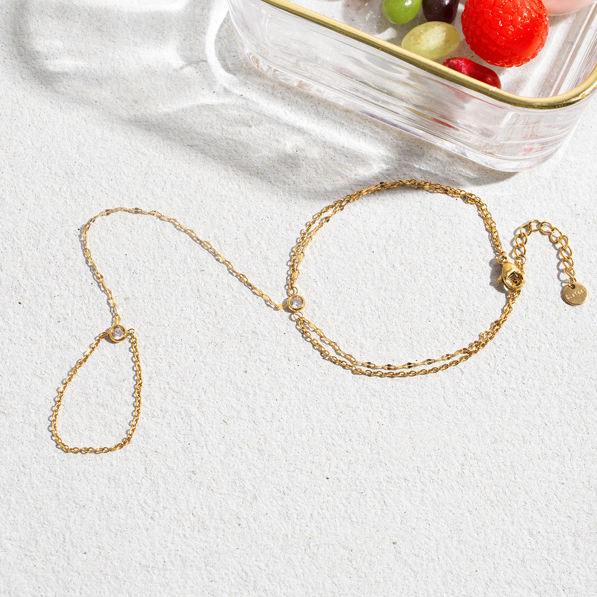Golden Hand Chain