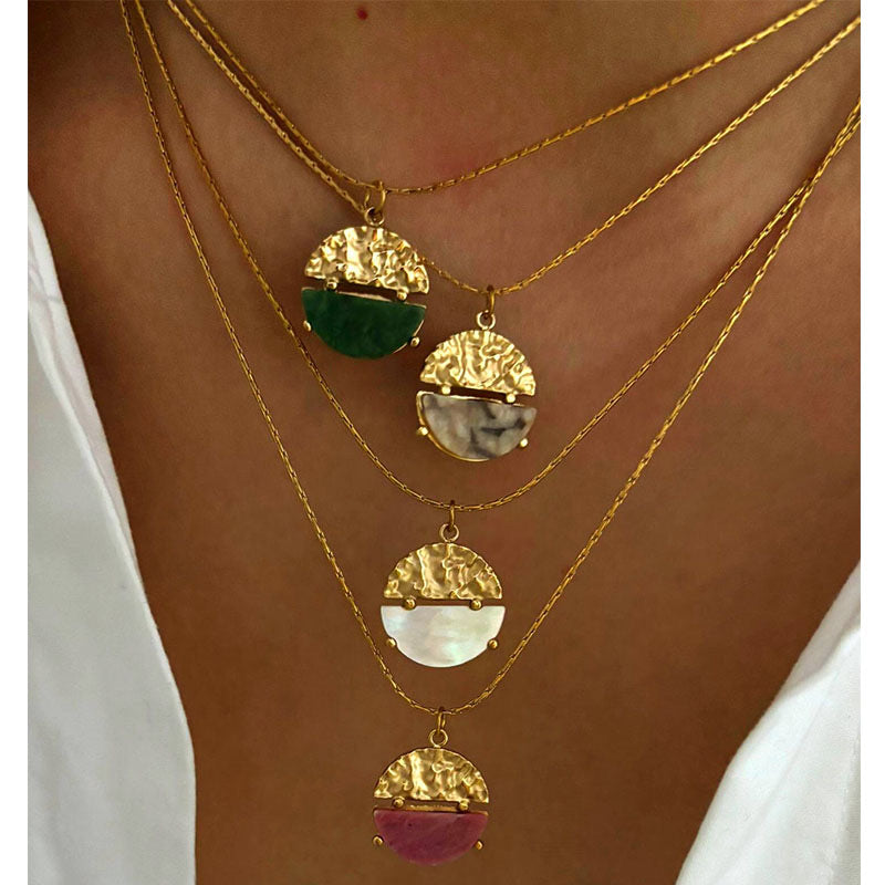 Natural Stones Necklace